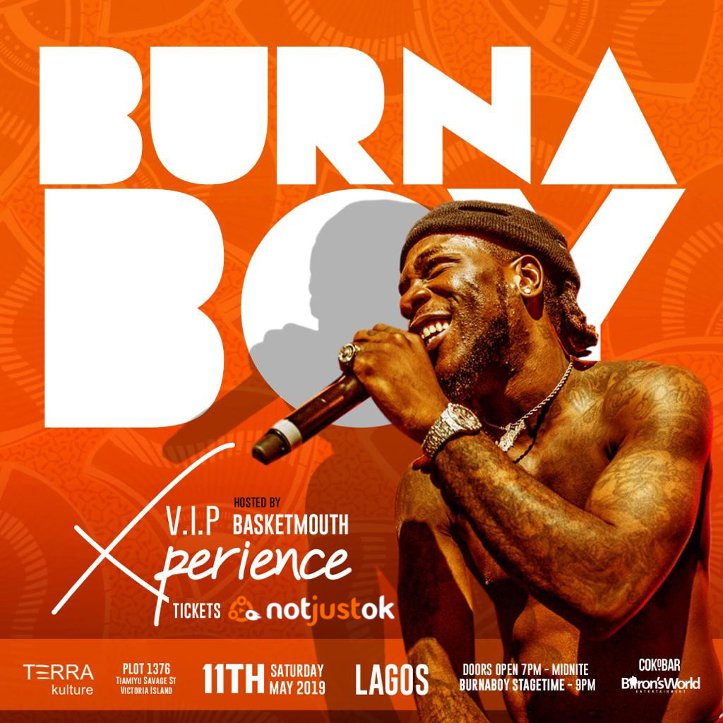 Burna Boy's Life Experience concert