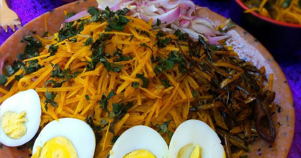 Nigerian igbo meal Abacha Tvafrinet