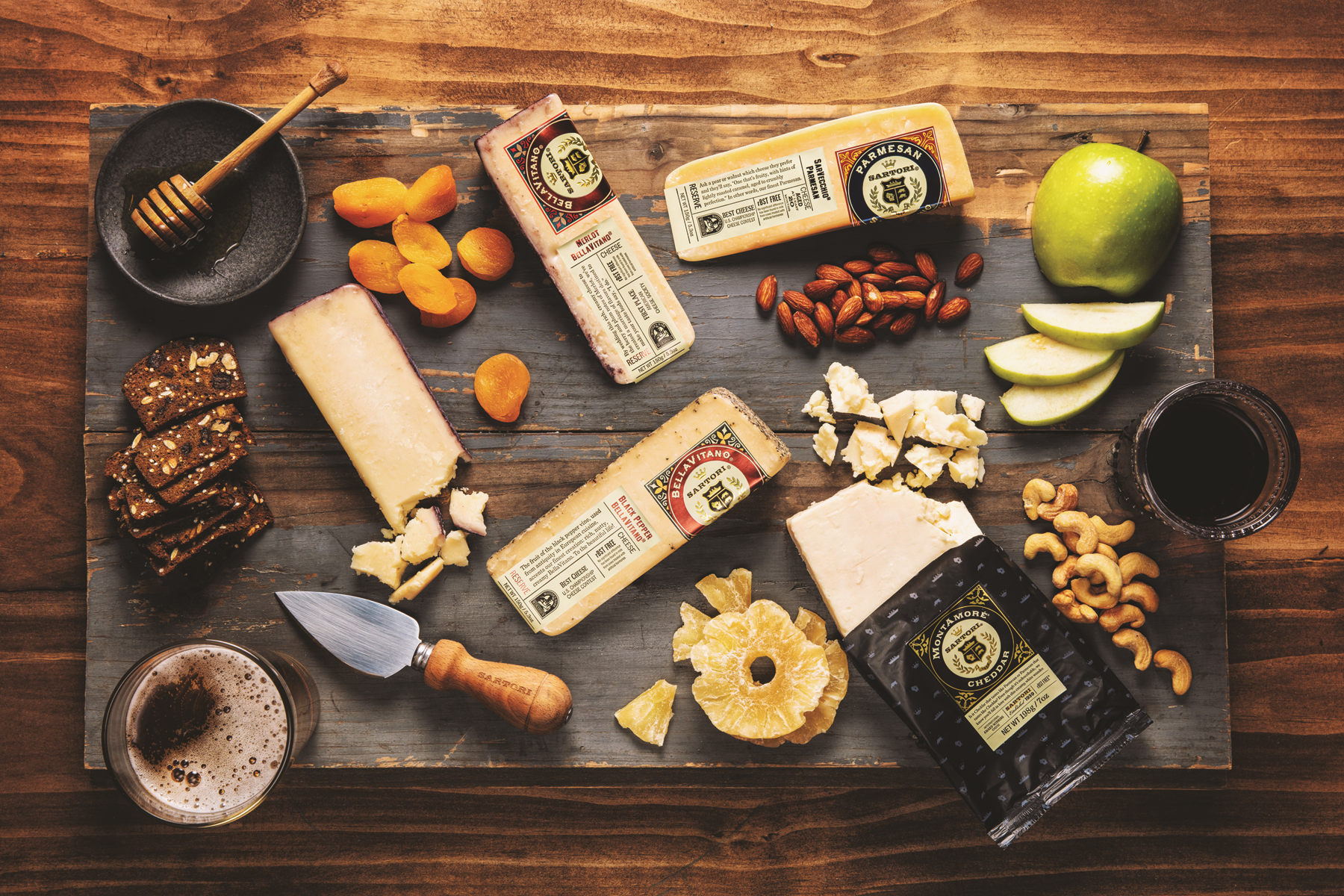 A family Cheese conpany Sartori Cheese Tvafrinet