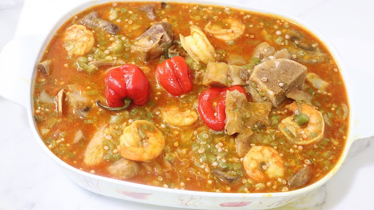 Gambia okro soup Tvafrinet