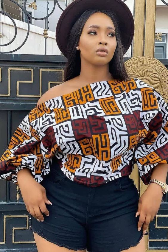 Latest Ankara tops a lady must have in 2023