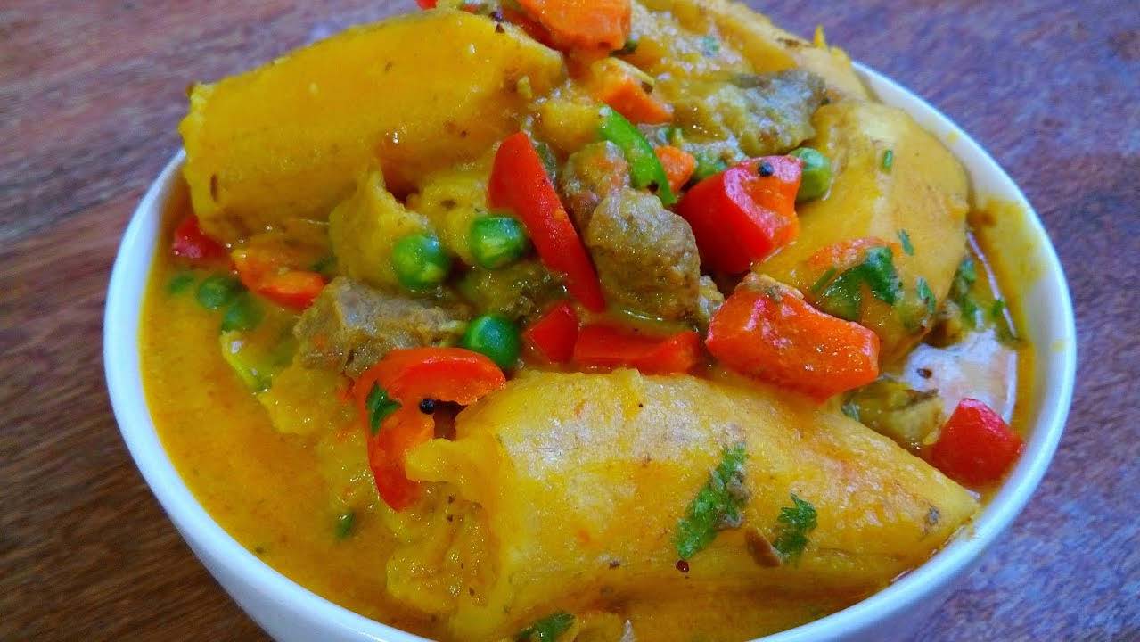 East African meal Matoke Tvafrinet