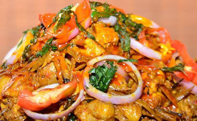 Nigerian food; Nkwobi Tvafrinet