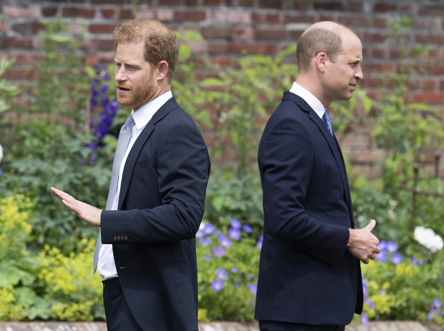 Prince William and Prince Harry Tvafrinet