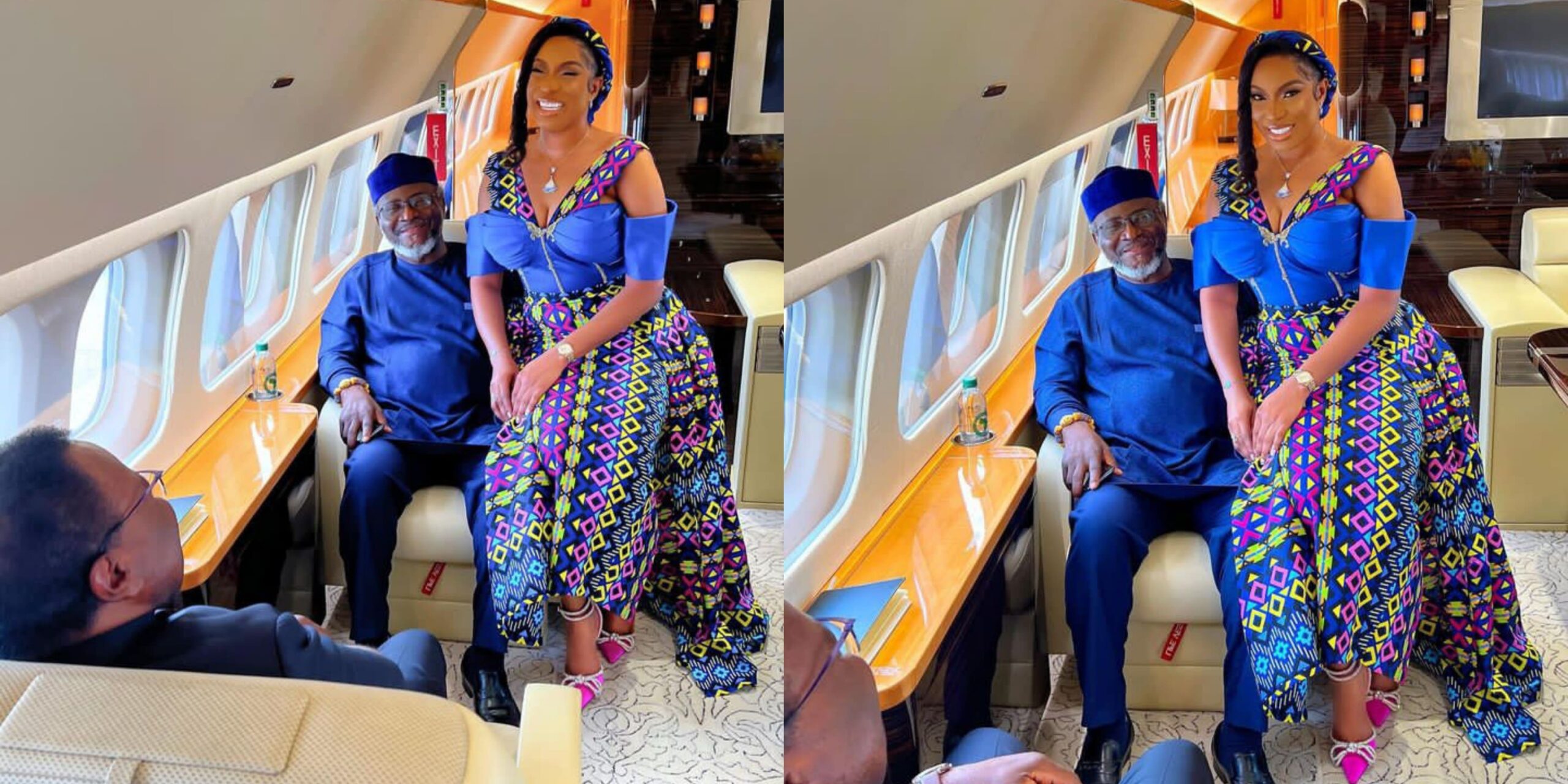 Chika Ike revels Godfather Tvafrinet
