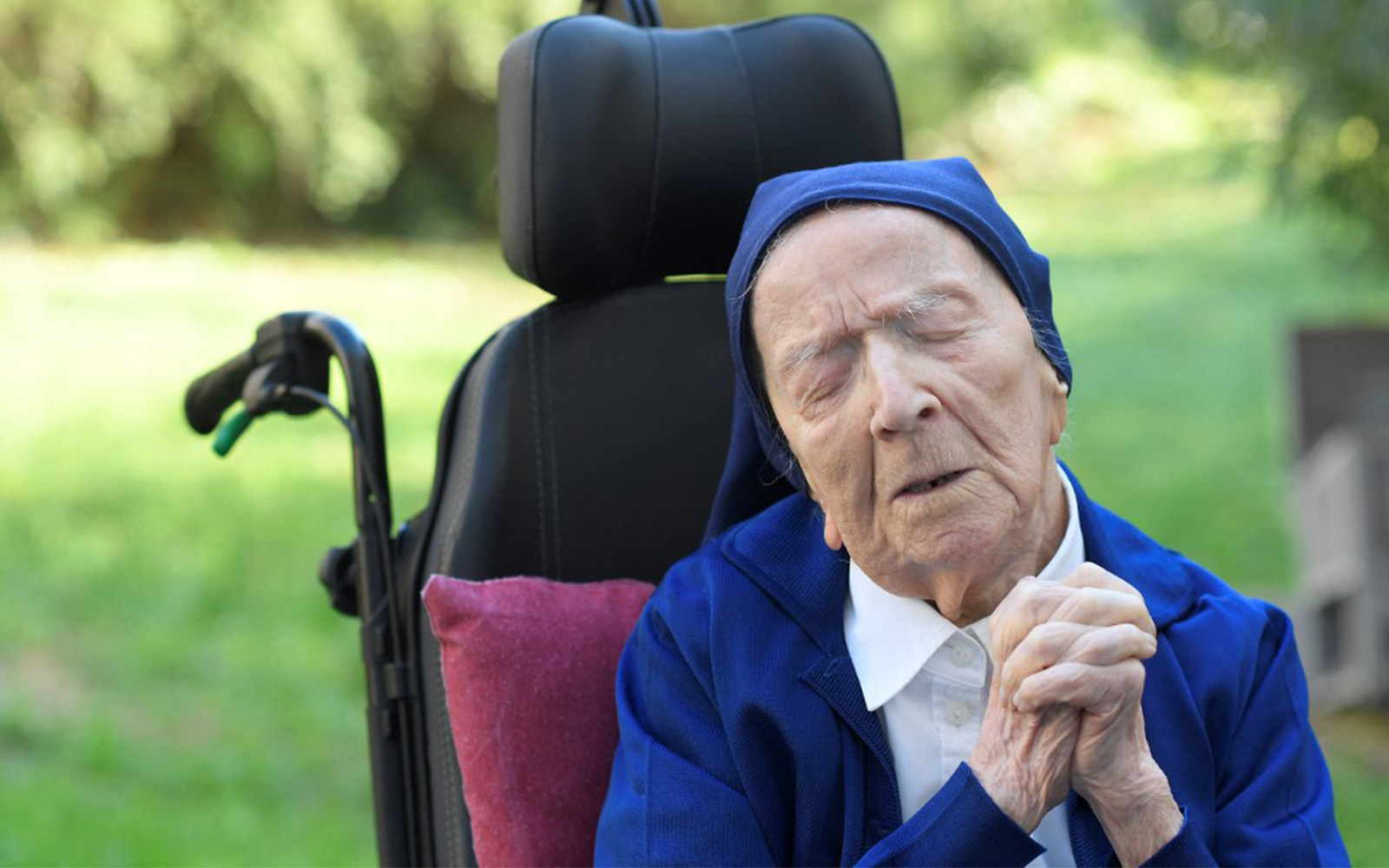 Sister Andre dies at 118 years as the world's oldest
