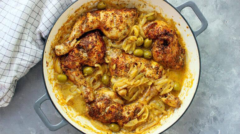 Senegalese meal Tvafrinet